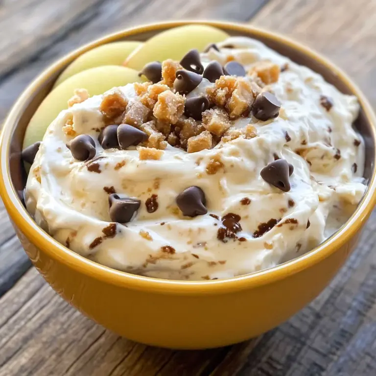 Apple Toffee Dip