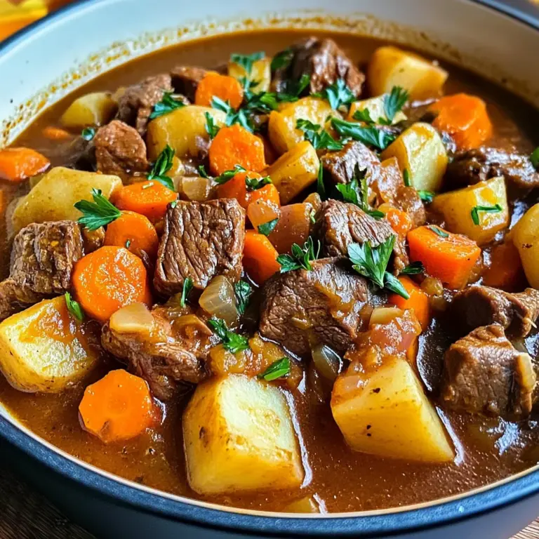 Autumn Harvest Beef Stew: An Incredible Essential Recipe for Fall