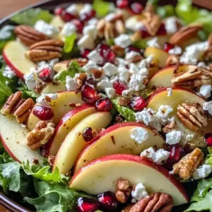 Autumn Harvest Honeycrisp Apple and Feta Salad