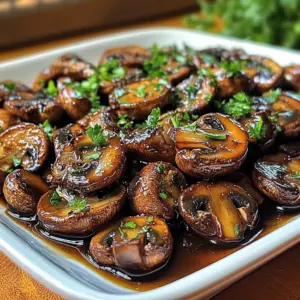 Balsamic Roasted Mushrooms
