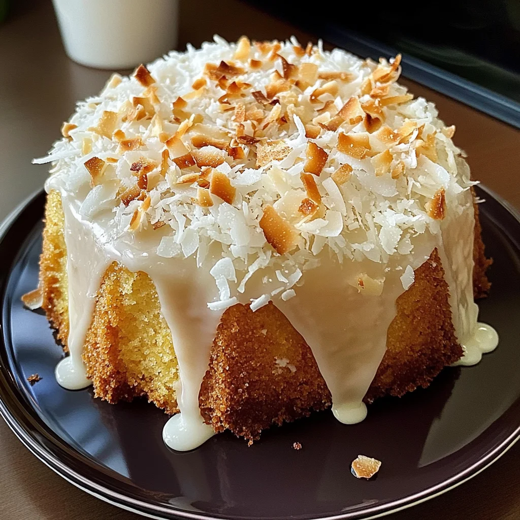 Coconut Pound Cake Recipe