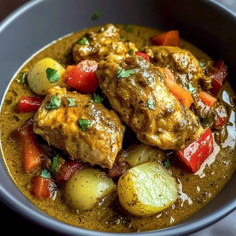 Creamy Chicken with Potatoes and Coconut