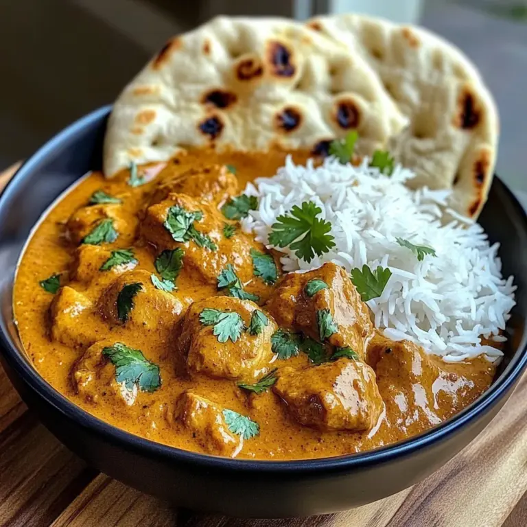 Creamy Indian Chicken Curry Recipe