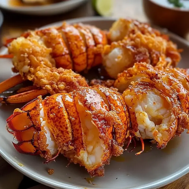 Crispy Deep Fried Lobster Tails