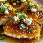 Crispy Hot Honey Feta Chicken