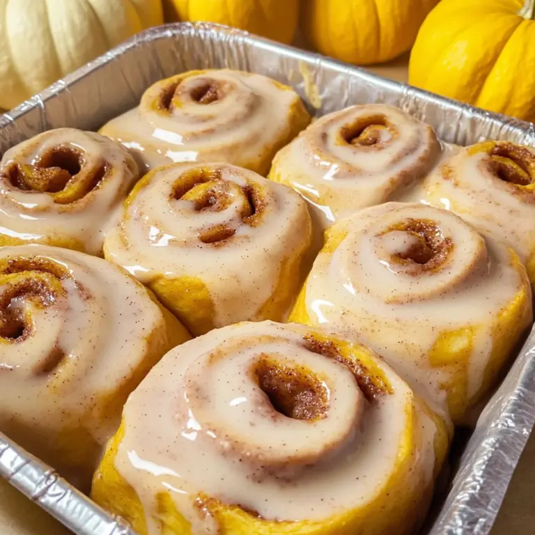 Homemade Pumpkin Chai Cinnamon Rolls