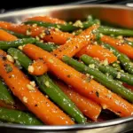 Honey Glazed Carrots and Green Beans