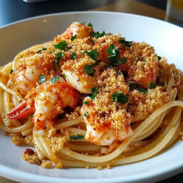 Lobster Spaghetti with Chili Breadcrumbs: An Incredible 7-Step Gourmet Delight