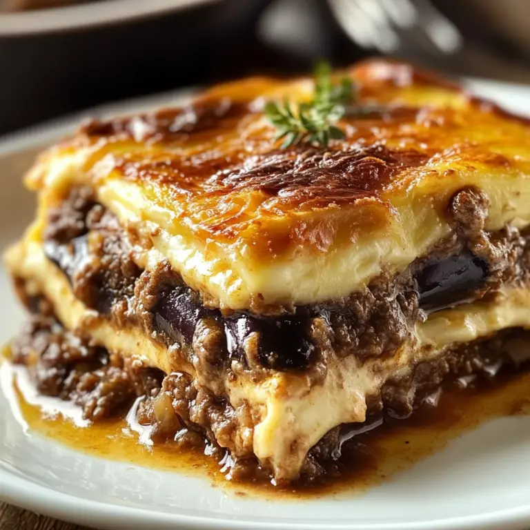 Outrageously Delicious Greek Moussaka
