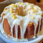 Pineapple Sour Cream Pound Cake