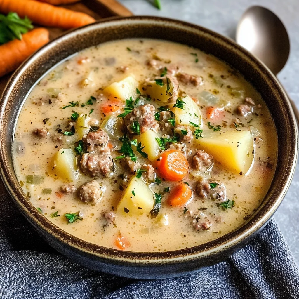 Potato and Sausage Chowder