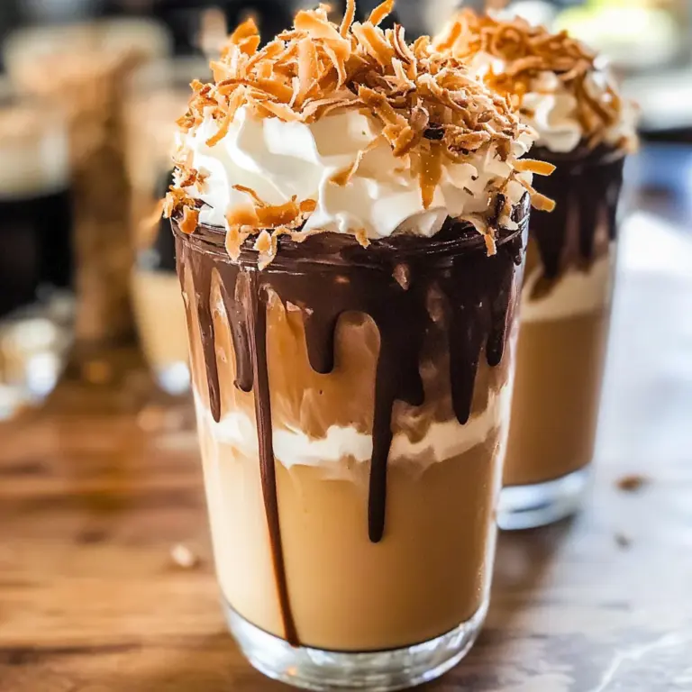 Samoas Iced Coffee