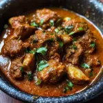 Slow-Cooked Lamb Rogan Josh with Kashmiri Chili and Yogurt