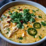 Spicy Jalapeño Popper Chicken Soup