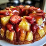 Strawberry Pineapple Pound Cake Recipe