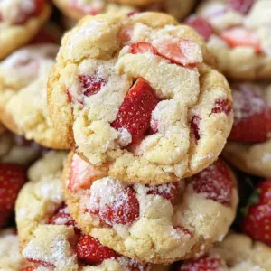 Strawberry Shortcake Cookies