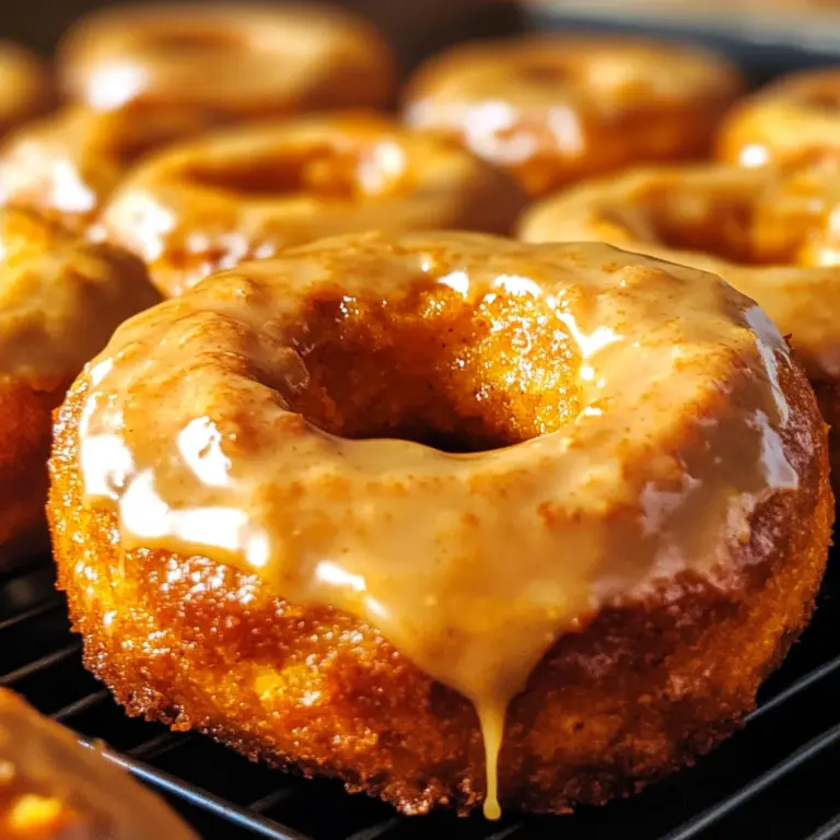 Vegan Pumpkin Donuts