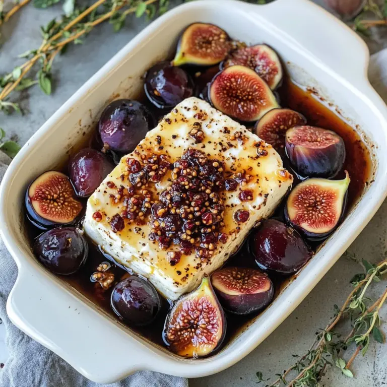 Baked Feta and Figs