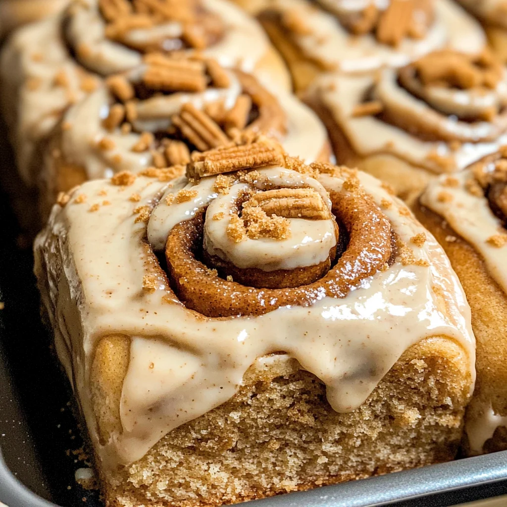 Biscoff Cinnamon Rolls