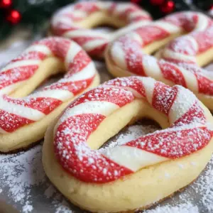 Candy Cane Cookies