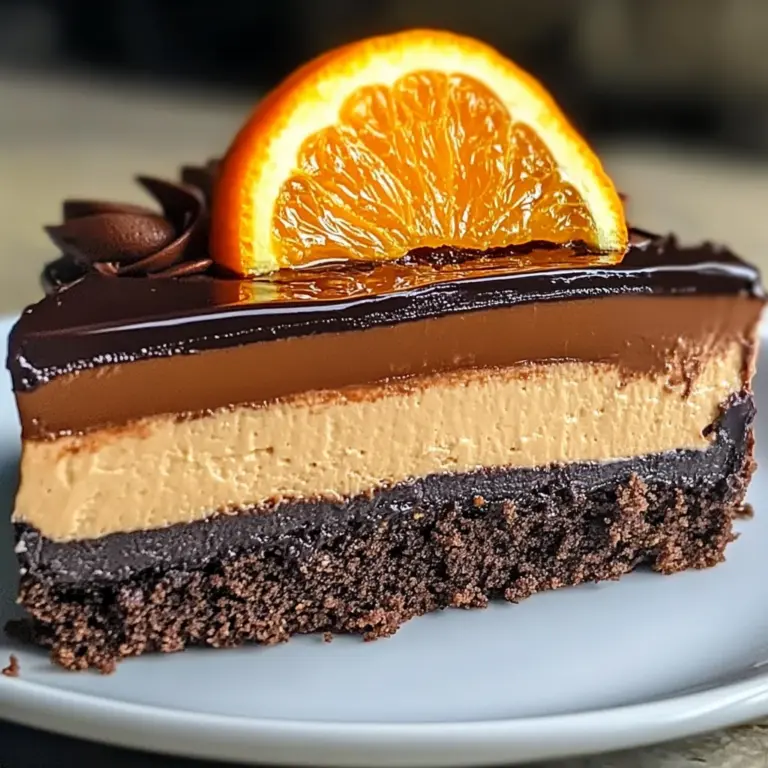 Chocolate Orange Cheesecake