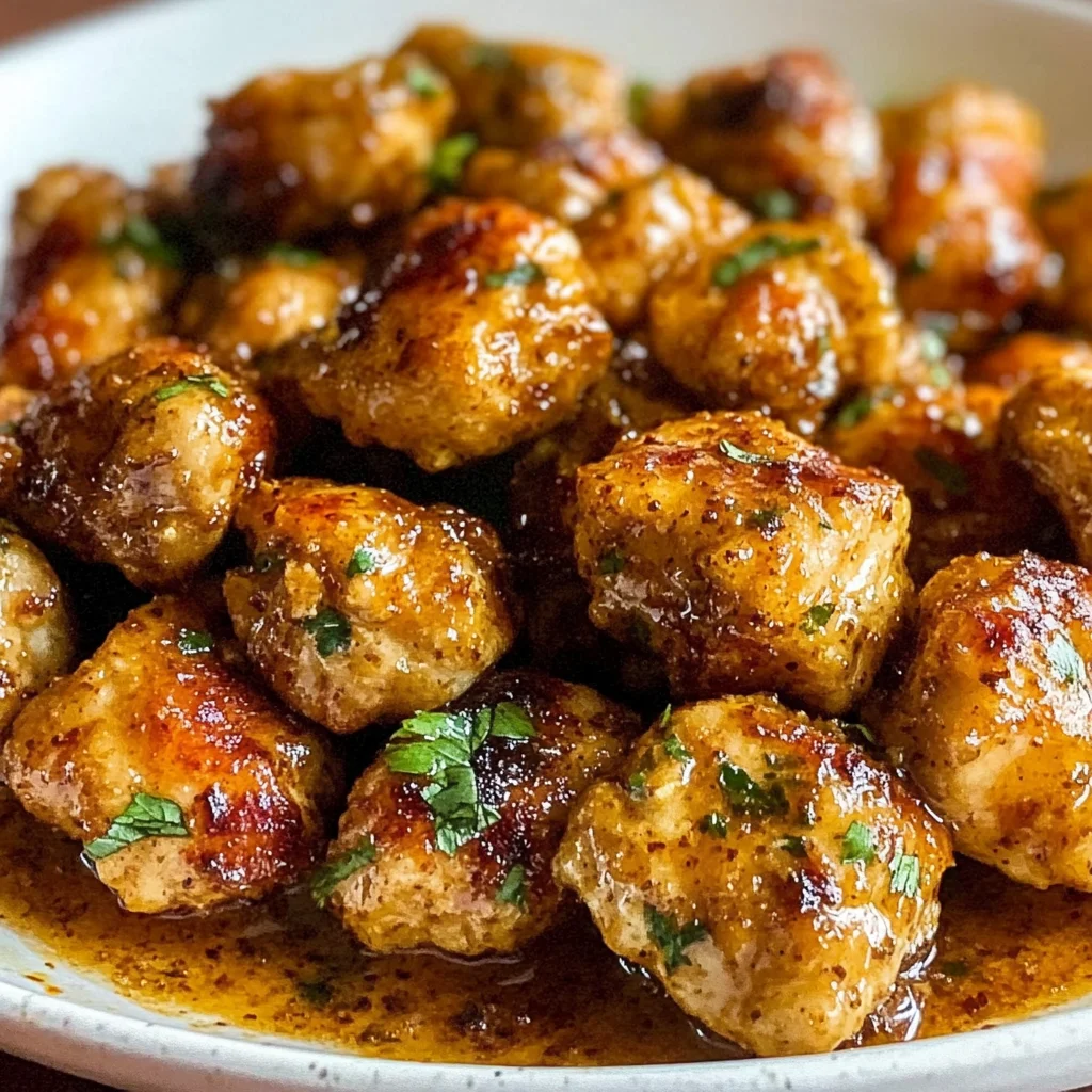 Cowboy Butter Chicken Bites