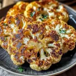 Crispy Baked Cauliflower Steaks