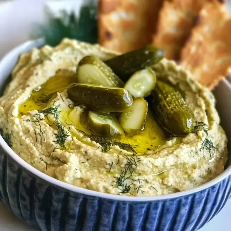 Dill Pickle Hummus