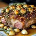 Garlic Honey Mustard Confit Lamb Shoulder Recipe