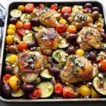 Greek Sheet Pan Chicken Dinner