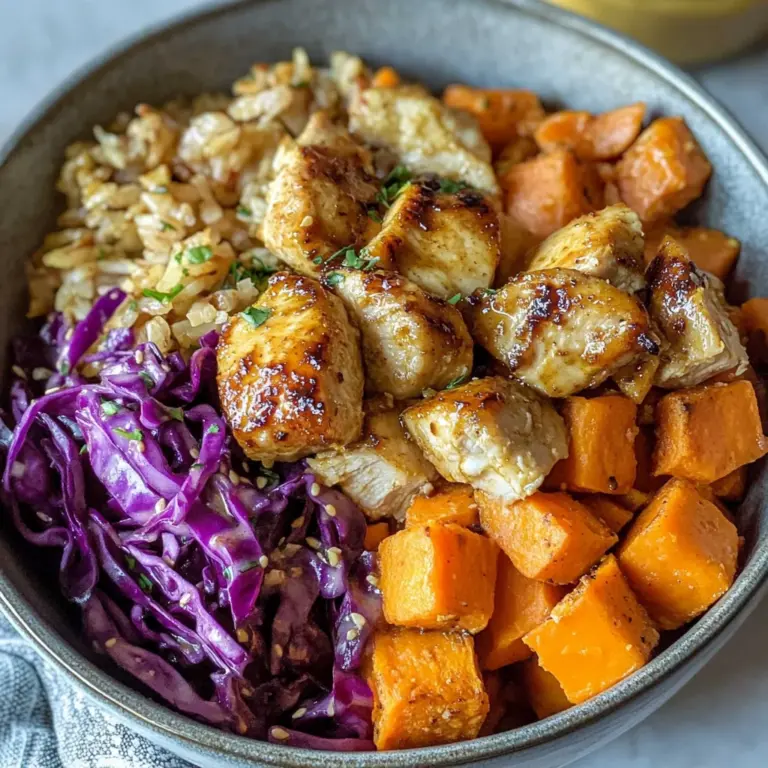 Healthy Hot Honey Chicken Bowls (Sweetgreen Copycat)