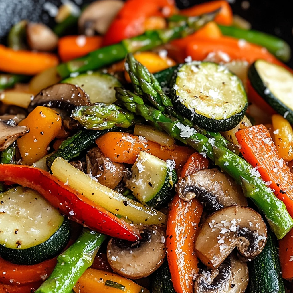 Healthy Sauteed Vegetables Recipe
