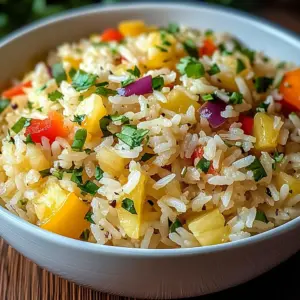 Island Coconut Pepper Rice