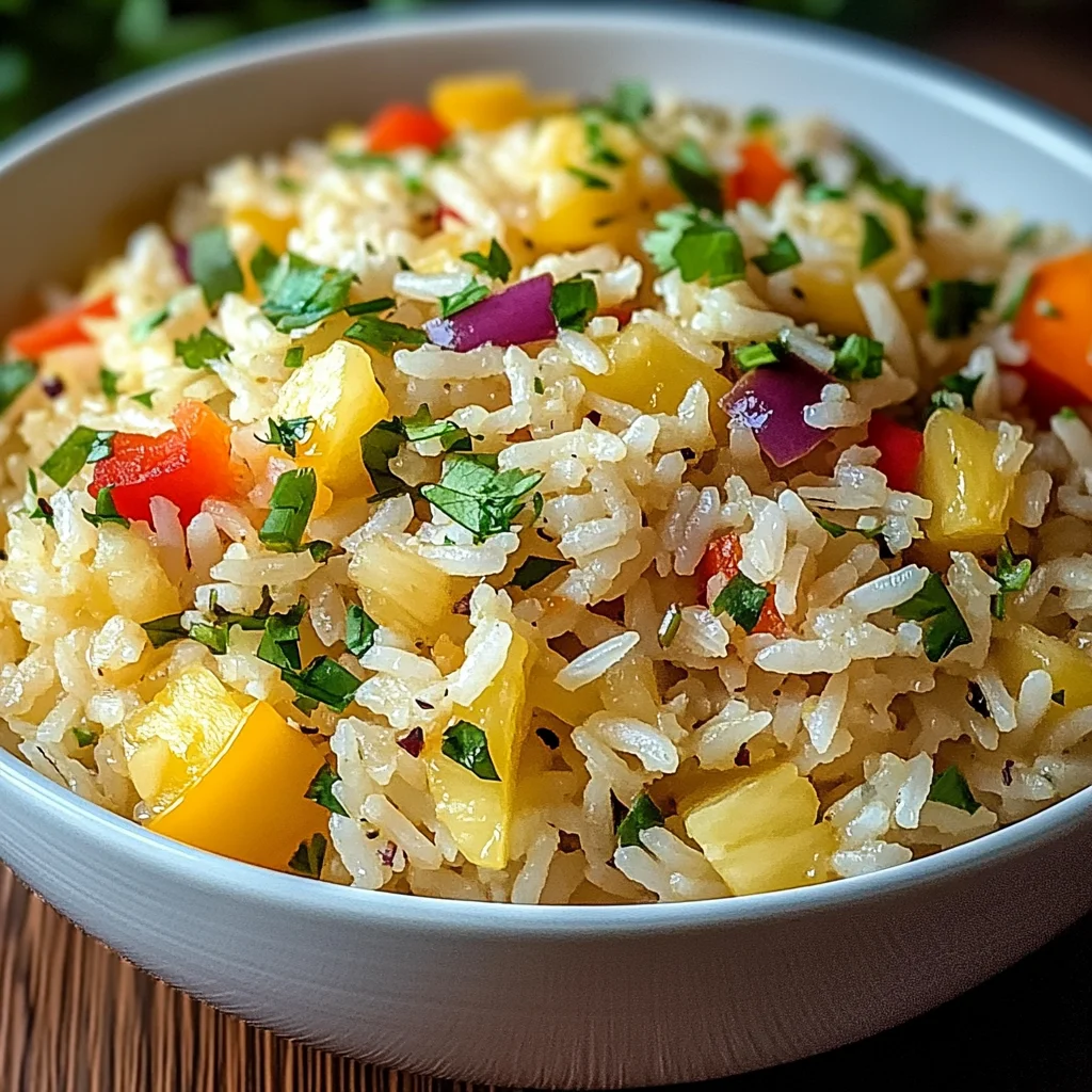 Island Coconut Pepper Rice