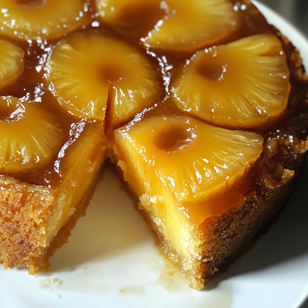 Pineapple Upside Down Cake