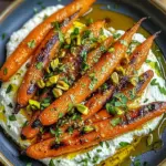 Roasted Carrots with Whipped Ricotta and Hot Honey