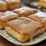 Soft Baked Maple Donut Bars