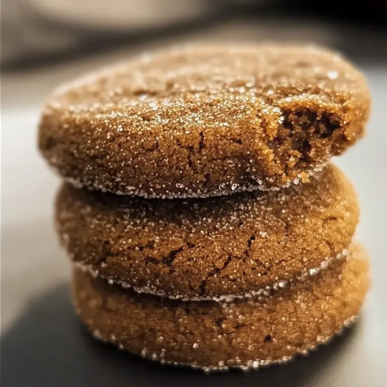 Super Soft Molasses Cookies