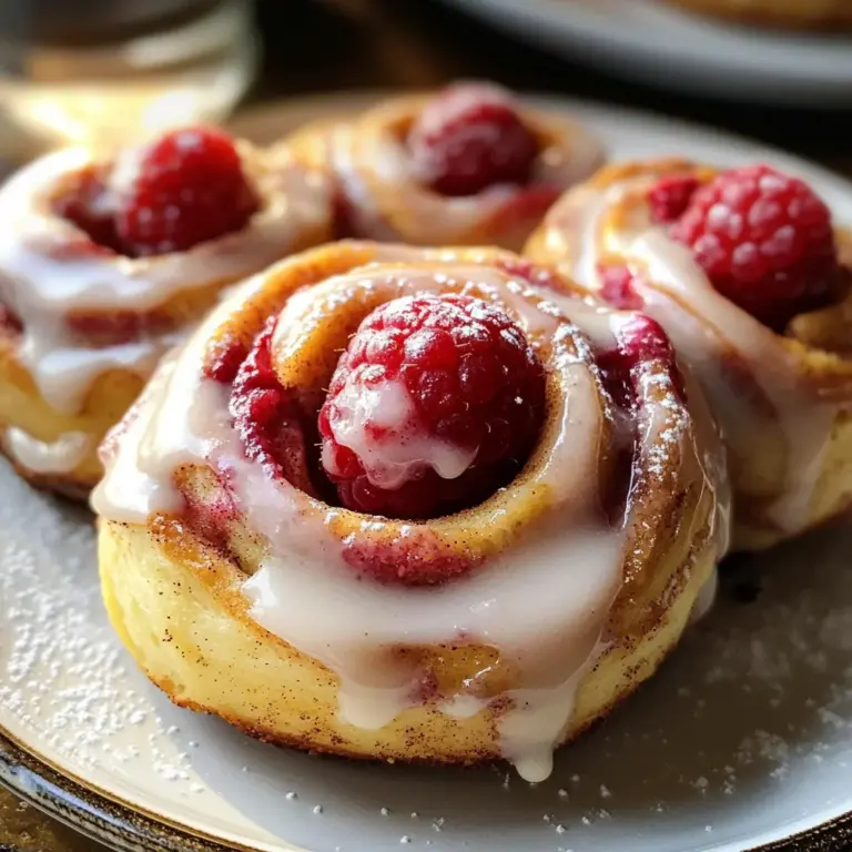 The Irresistible Appeal of Raspberry Cinnamon Rolls