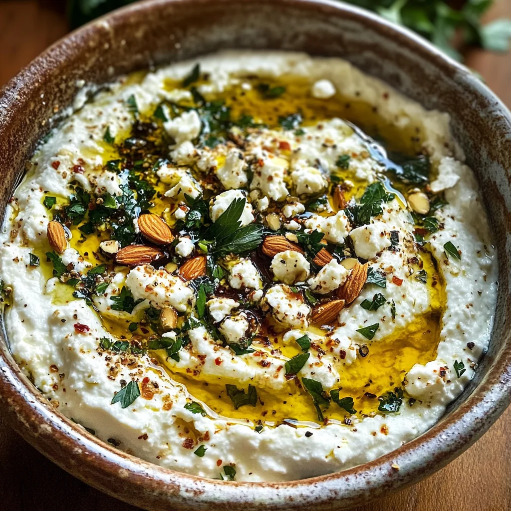 Thyme-Infused Feta & Almond Dip