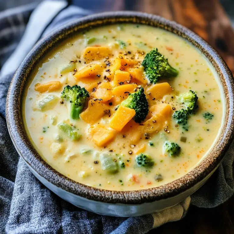 Broccoli Cheddar Soup