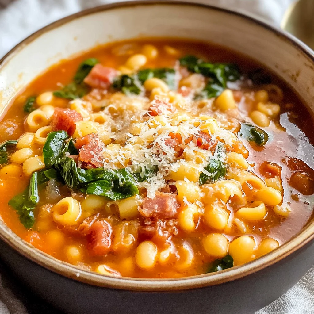 Classic Pasta Fagioli
