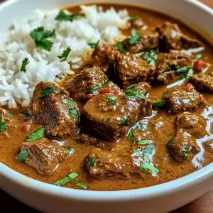 Coconut-Braised Beef Curry with Jasmine Rice