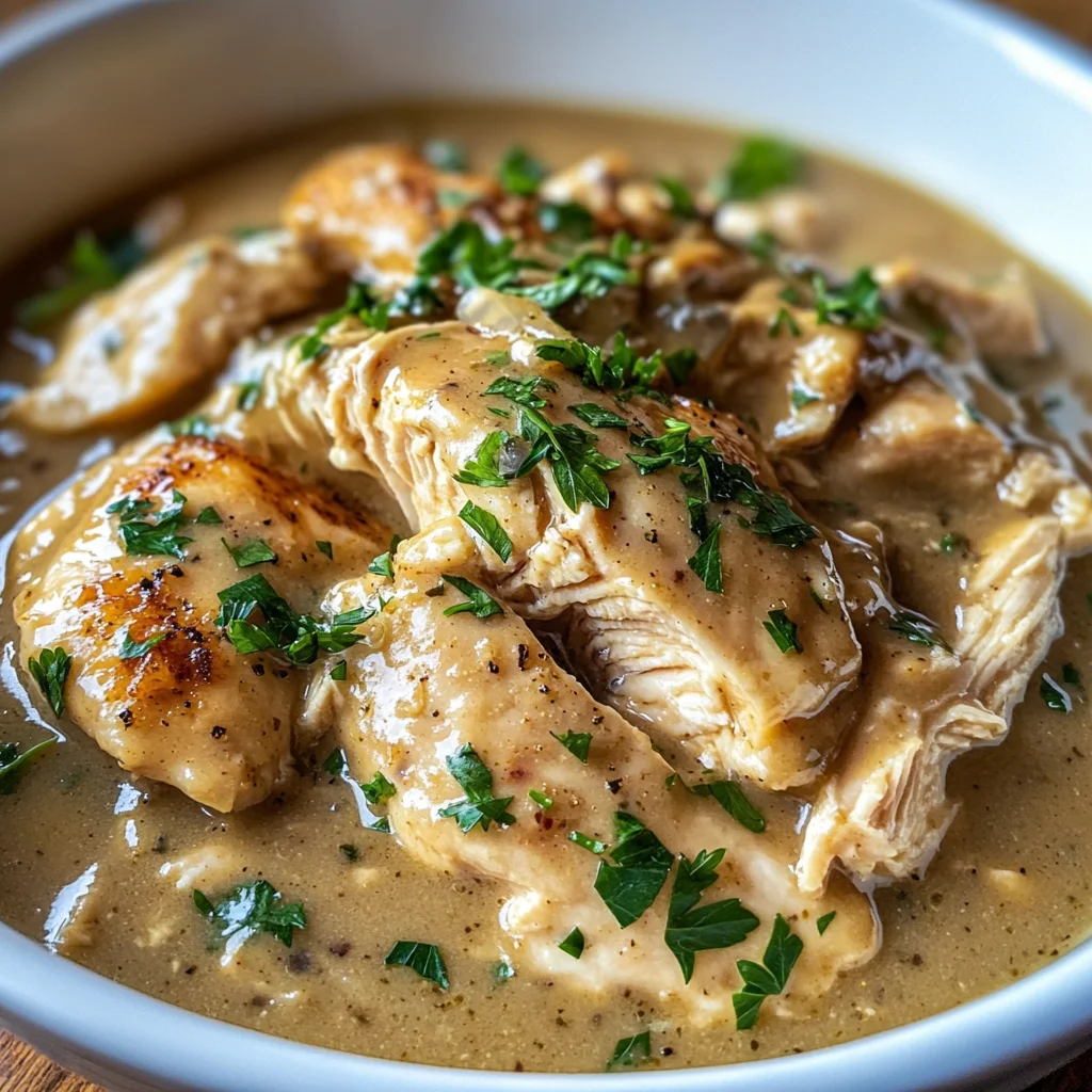Crockpot Chicken And Gravy