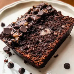 Double Chocolate Banana Bread