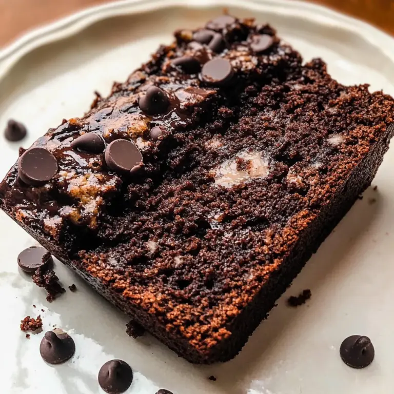 Double Chocolate Banana Bread