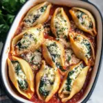 Easy Christmas Stuffed Shells Recipe