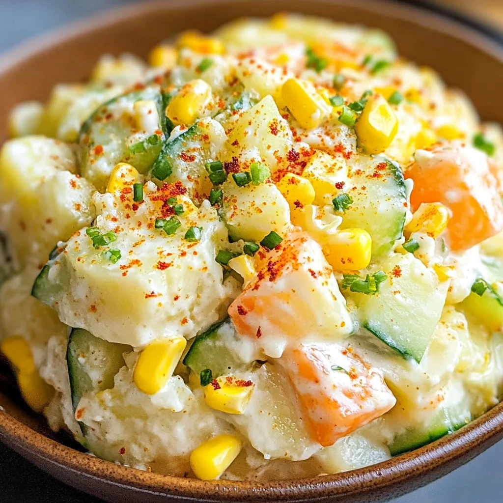 Korean Potato Salad (Gamja Salad)