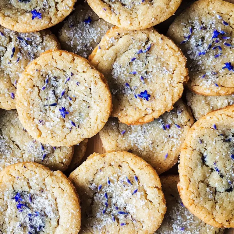 Lavender Earl Grey Cookies Recipe
