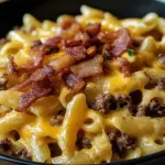 Loaded Bacon Cheeseburger Pasta